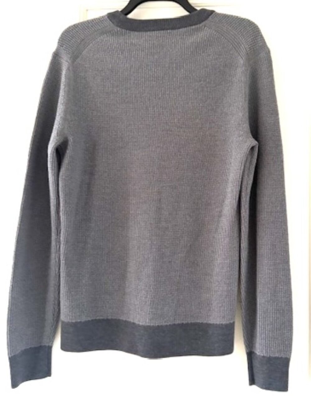 Theory Maden Crew  Novo Merino Wool Crewneck Sweater Minimalist Quiet Luxury - Picture 4 of 13